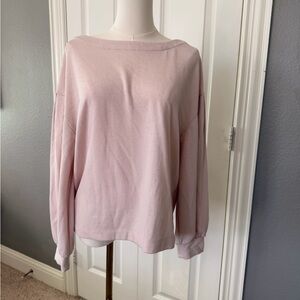 Banana Republic Light Pink Sweatshirt